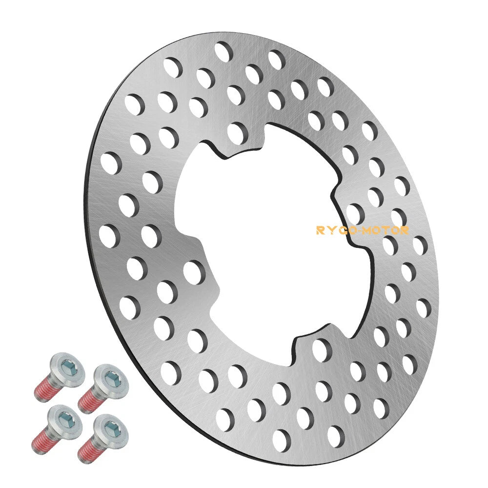 Front Brake Disc Rotor W/Bolts for Yamaha Grizzly 350 400 450 Bruin 350 (2004–2014)