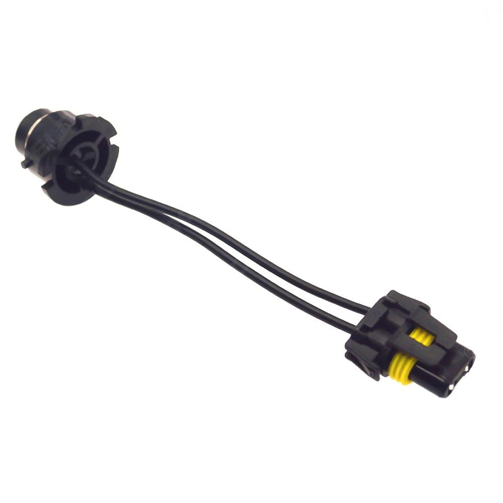 D2 to 9006 Headlight Adapter Cable for D2R D2S (HID LED Bulb Sockets)