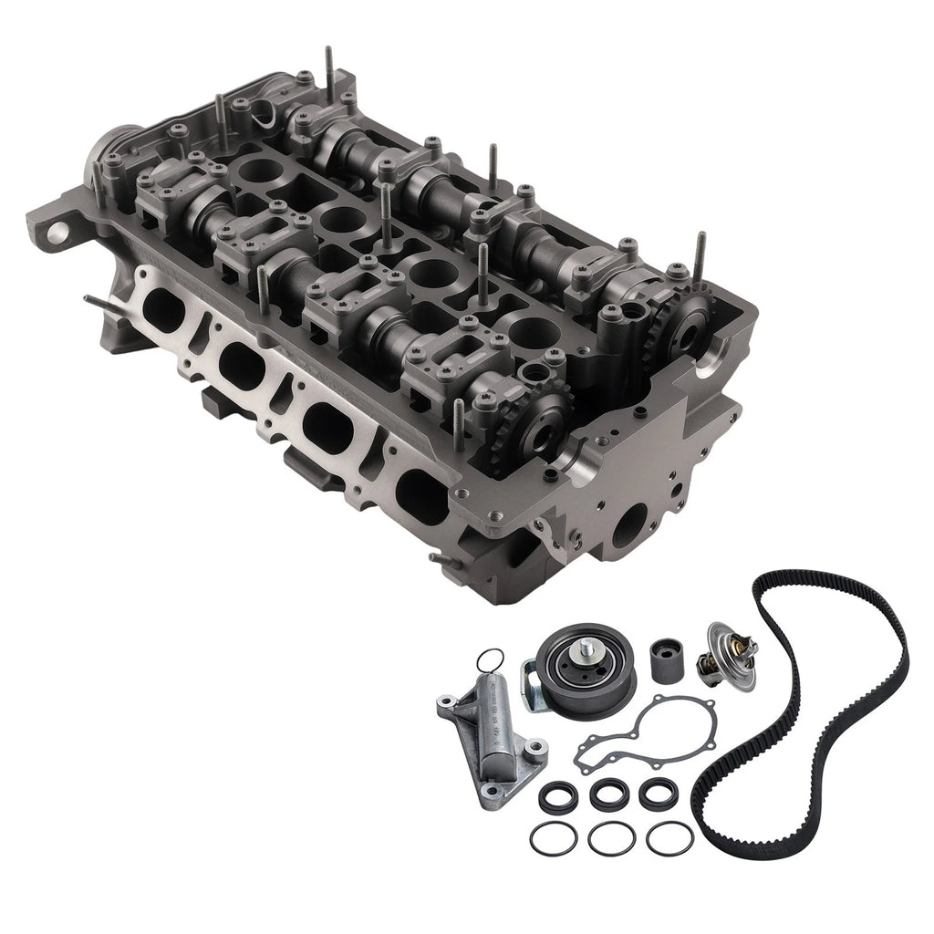 Cylinder Head & Timing Belt Kit with Water Pump for Audi A4 VW Passat 1.8 (1998)