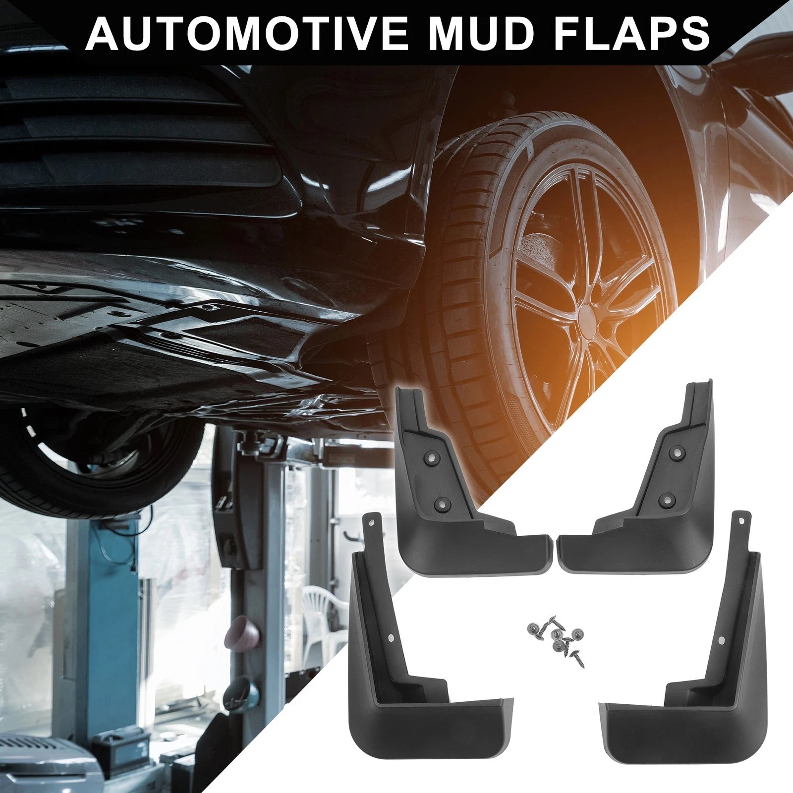 Mud Flap Splash Guard Set for Chevrolet Cruze Sedan (2011–2016)