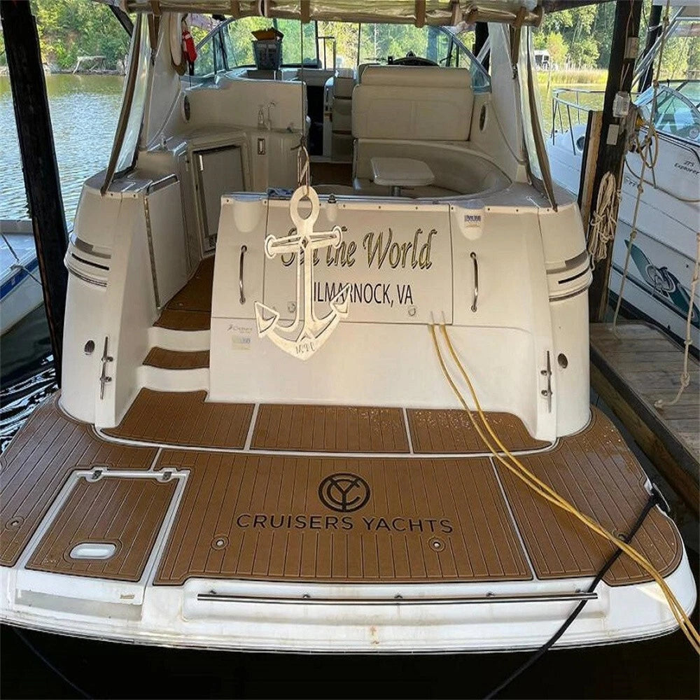 EVA Foam Teak Deck Flooring Mat for Cruisers Yachts 3075 Express (2000)