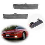 Clear Front Fender Side Marker Light Housings for Toyota Supra Mk3 (1987–1992)