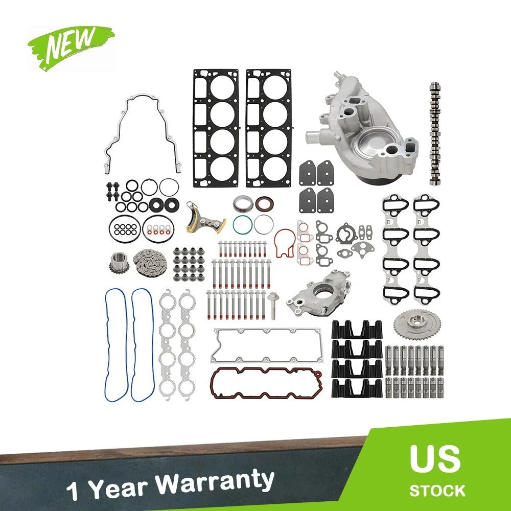 Lifter Kit for Chevy GM 5.3L AFM (2005–2014) - Includes Camshaft, Gasket, Bolts