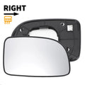 Heated Right Side Mirror Glass for Hyundai Santa Fe (2007–2009)