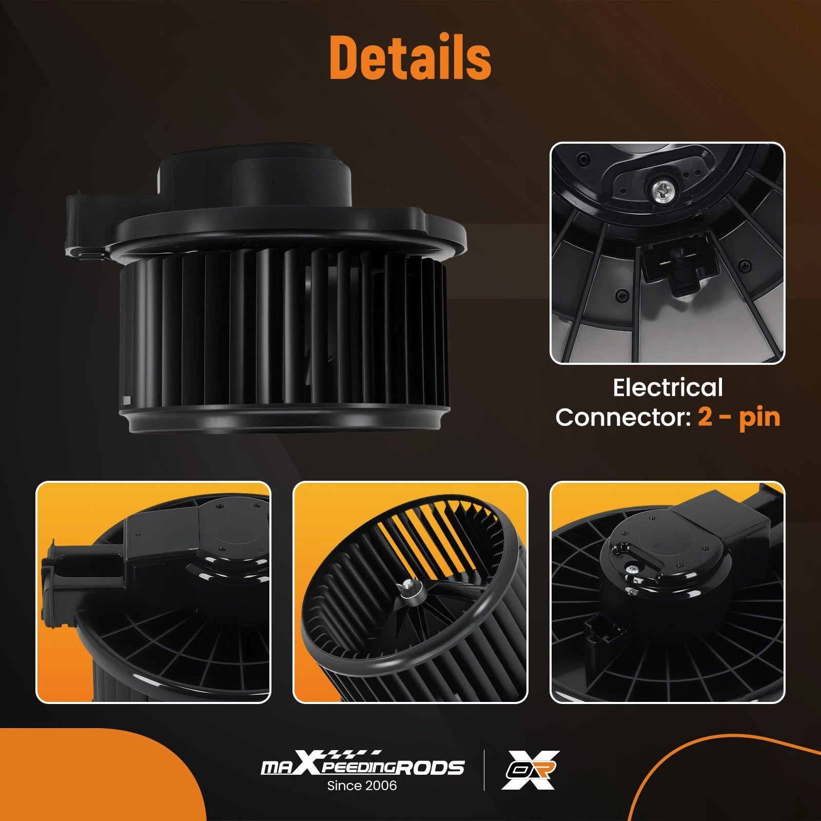 Heater A/C Blower Motor for Toyota RAV4 (2004–2005) Subaru Legacy (2005–2009)