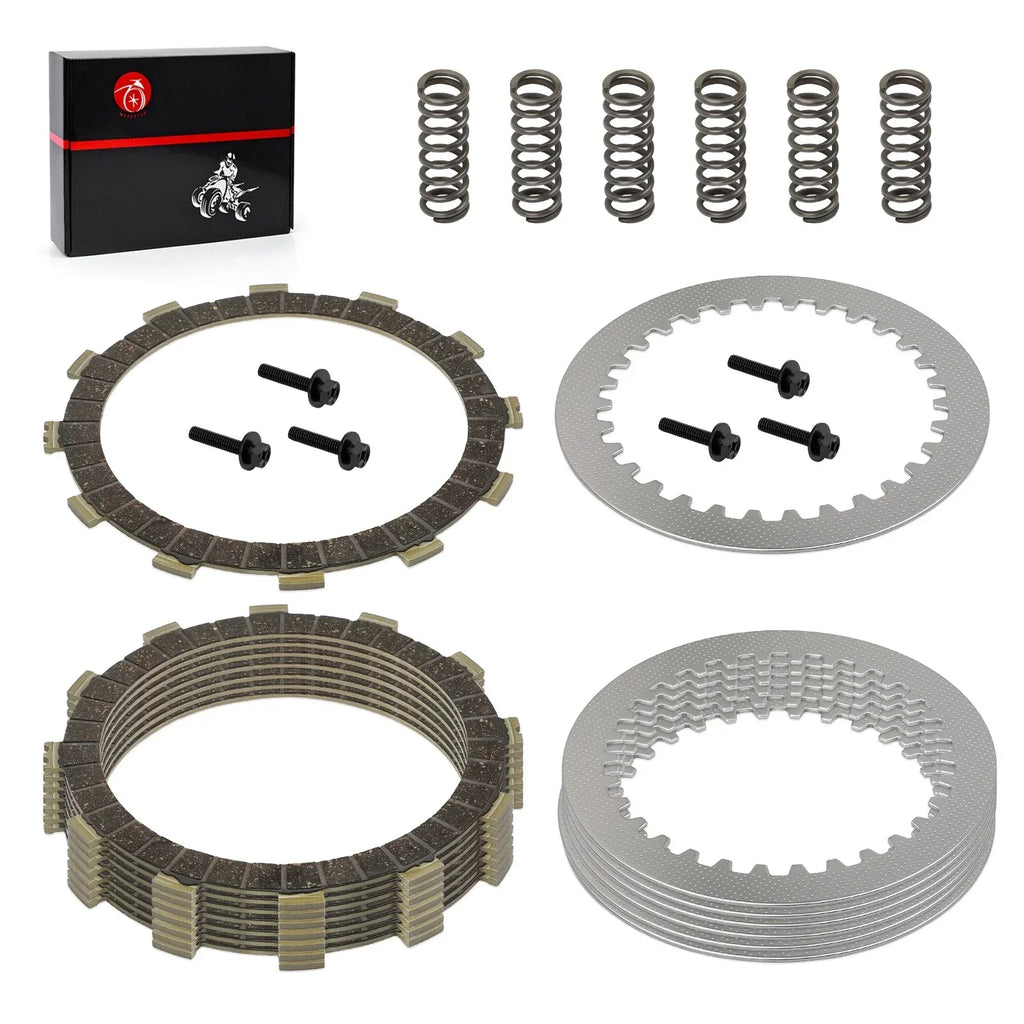 Clutch Friction Steel Plates & Springs Bolts for Yamaha YZ250 (2002–2024)