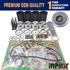 Engine Overhaul Rebuild Kit for Nissan FD42 FD42T (Turbo)