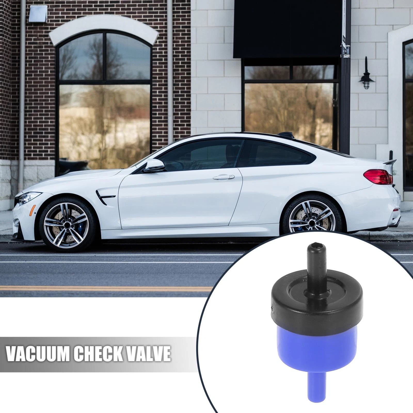 PVC Vacuum Check Valve 433862117 for Volkswagen Jetta (1987–1999) & Audi A6