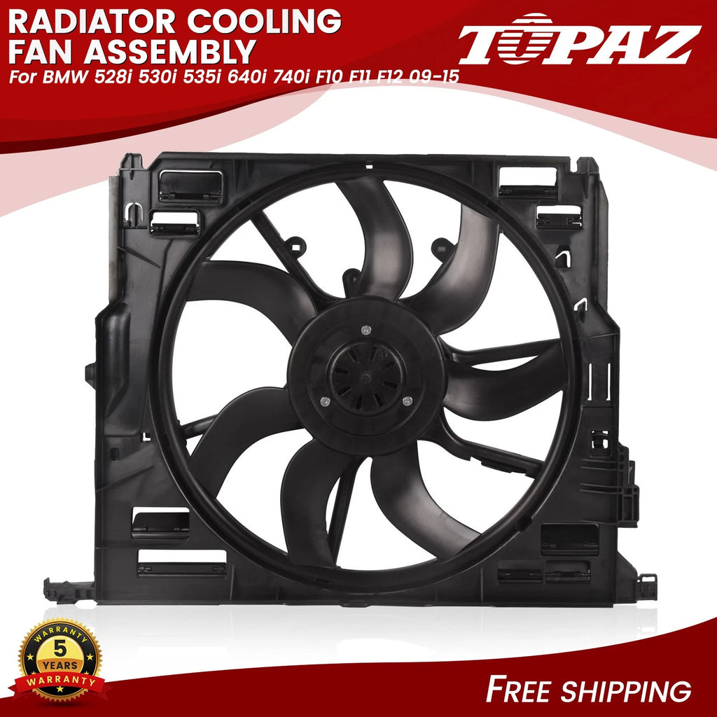 Cooling Fan for BMW 528i/535i/640i/740Li (2009–2015)