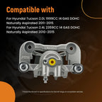 Rear Left Brake Caliper for Hyundai Tucson (2010–2015) 582102S000