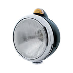H4 LED Headlight Bulb and Dual Mode LED Signal Amber Lens for Jeep (2014–2020)