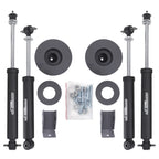 2" Lift Kit w/ Shock For Jeep Wrangler TJ Unlimited 4WD 2004-2006 Silver Painted