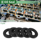 Set of 5 Oil Seal Rotary Shaft Seal NBR Rubber 32x60x10mm