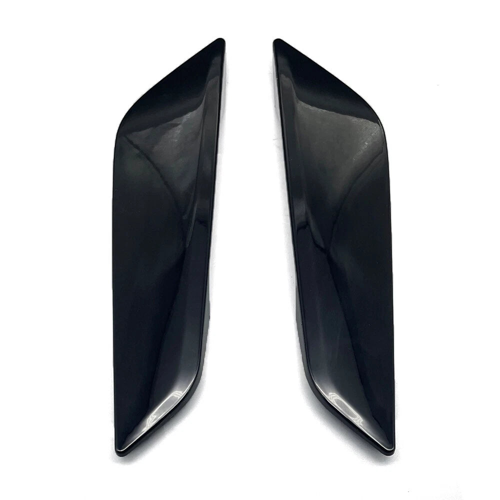 Pair Gloss Black Fender Duct Trim for BMW G30 5 Series (2017–2020)