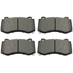 Front Brake Pads Kit for Chrysler 300, Dodge Challenger 3.6L (2020–2023)