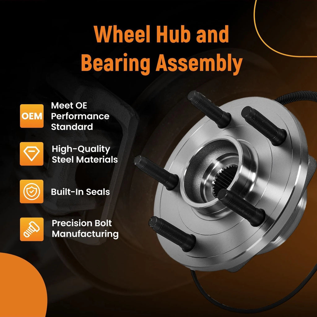 Front Wheel Hub Assembly for Dodge Dakota/Raider