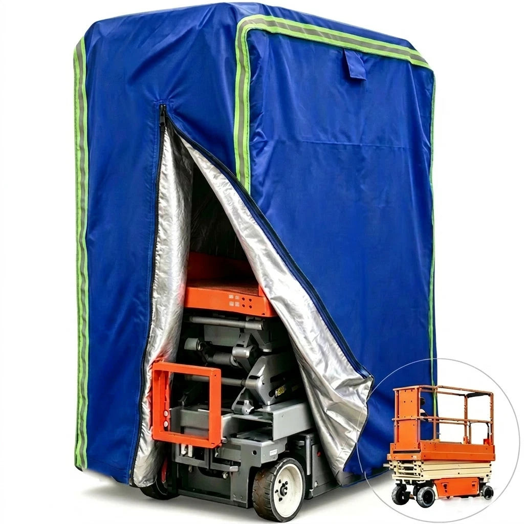 Scissor Lift Cover 76" X 35" X 82" for JLG Genie Skyjack UpRight (Universal)