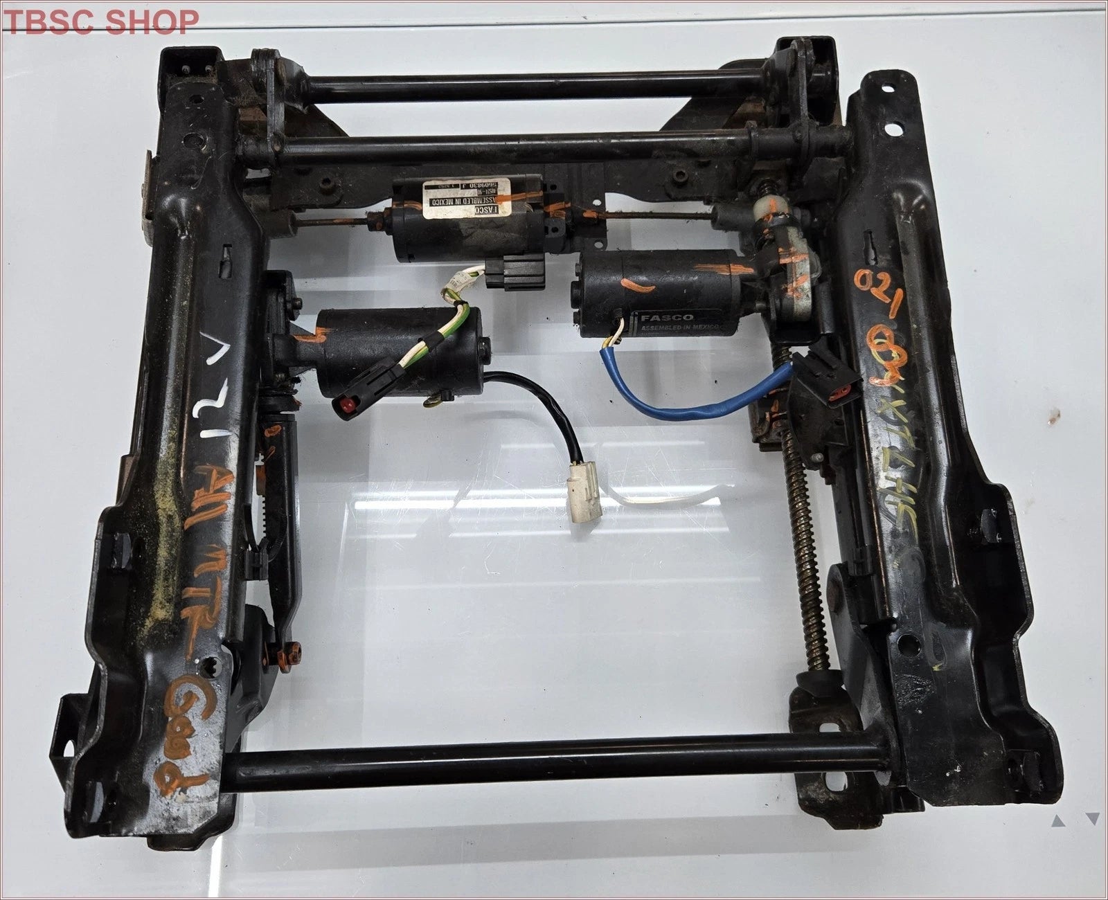 Front LH Driver Seat Track with Motors for Jaguar X Type (2002–2003)