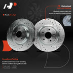Drilled Brake Rotors for Chevy Cobalt HHR (2008–2010)
