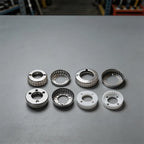 Modified Gear Disc for Fishing Reel (23.6x8mm, Stainless Steel, 1pc)