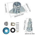 LEFT/RIGHT FRONT DOOR LOCK CYLINDER for Dodge Ram 1500 2500 3500 (2002–2008)