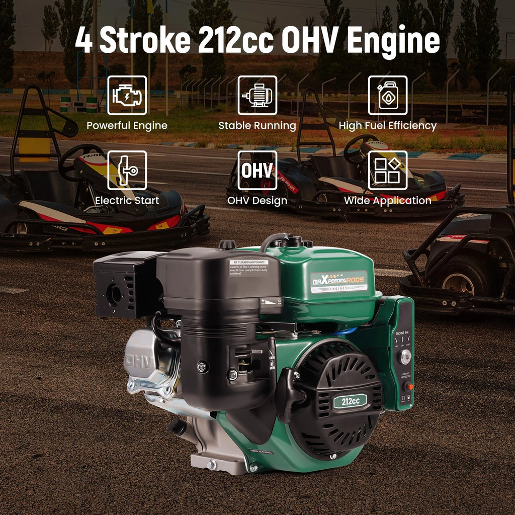 Gasoline Engine Motor for Mini Bike and Log Splitter (212cc, 7HP, 2000–2000)