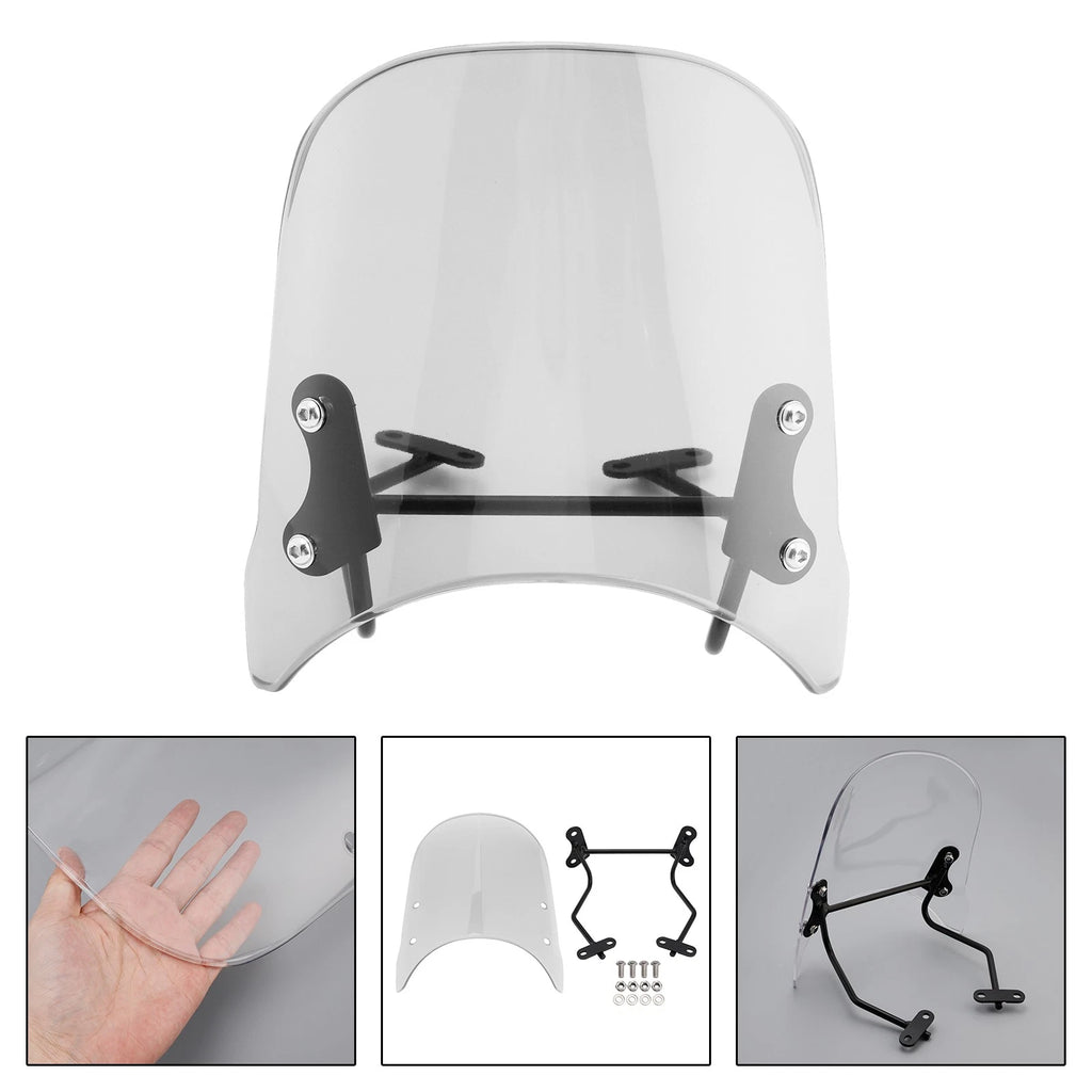 Windshield Windscreen for BMW R nineT Scrambler (2014–2024) Clear