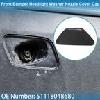 Front Right Washer Nozzle Cover Cap No. 51118048680 for BMW 528i (2011–2016) Gray