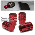 Set of 4 Aluminum Tire Rim Valve Dust Cover Stems Caps RT046 for Cars