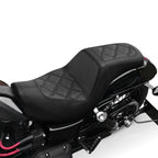 Driver Passenger Seat for Harley Dyna Super Glide FXDC FXDL FXDB (2006–2017)