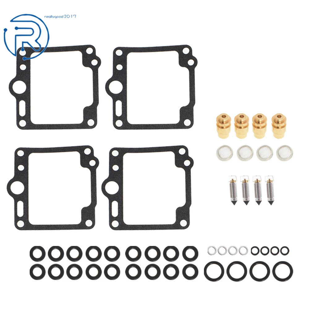 Set of 4 Carburetor Rebuild Kits for Yamaha XJ700 XJ750 FJ1100 FJ1200
