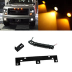 Raptor Style Amber LED Grille Lights Kit for Ford F150 (2009–Present)