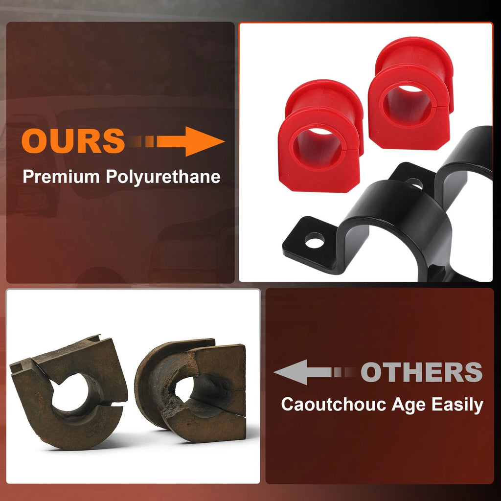 Front Sway Bar Bushings for Ford F250 F350 (1999–2006) K80201