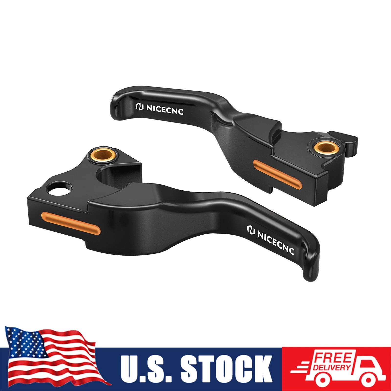 CNC Short Brake Clutch Levers for Harley Iron 883 XL883N (2014–2015)