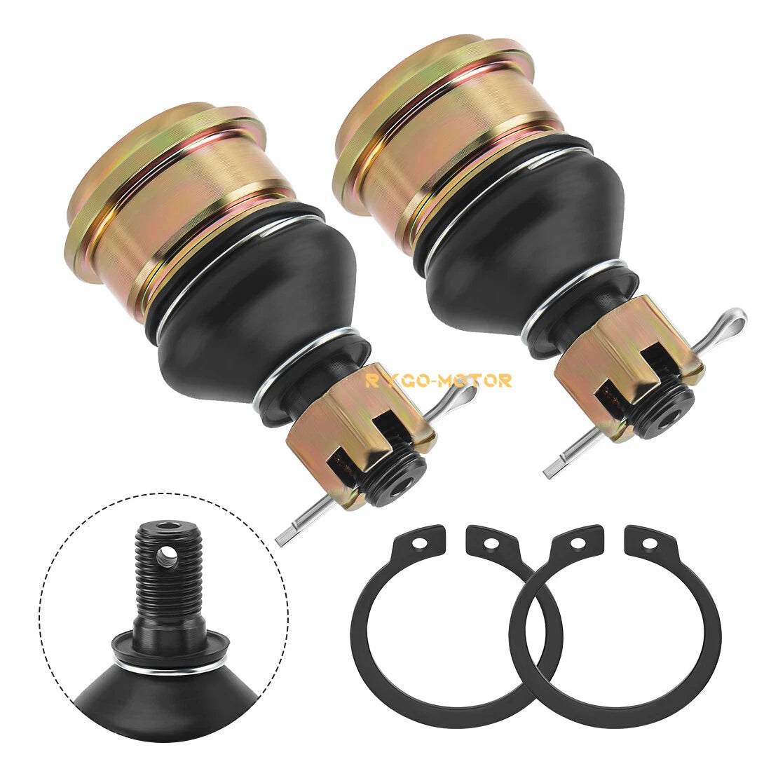 2Pcs Ball Joint Kit for Yamaha Kodiak 450 700, Grizzly 550 700 (2003–2023)