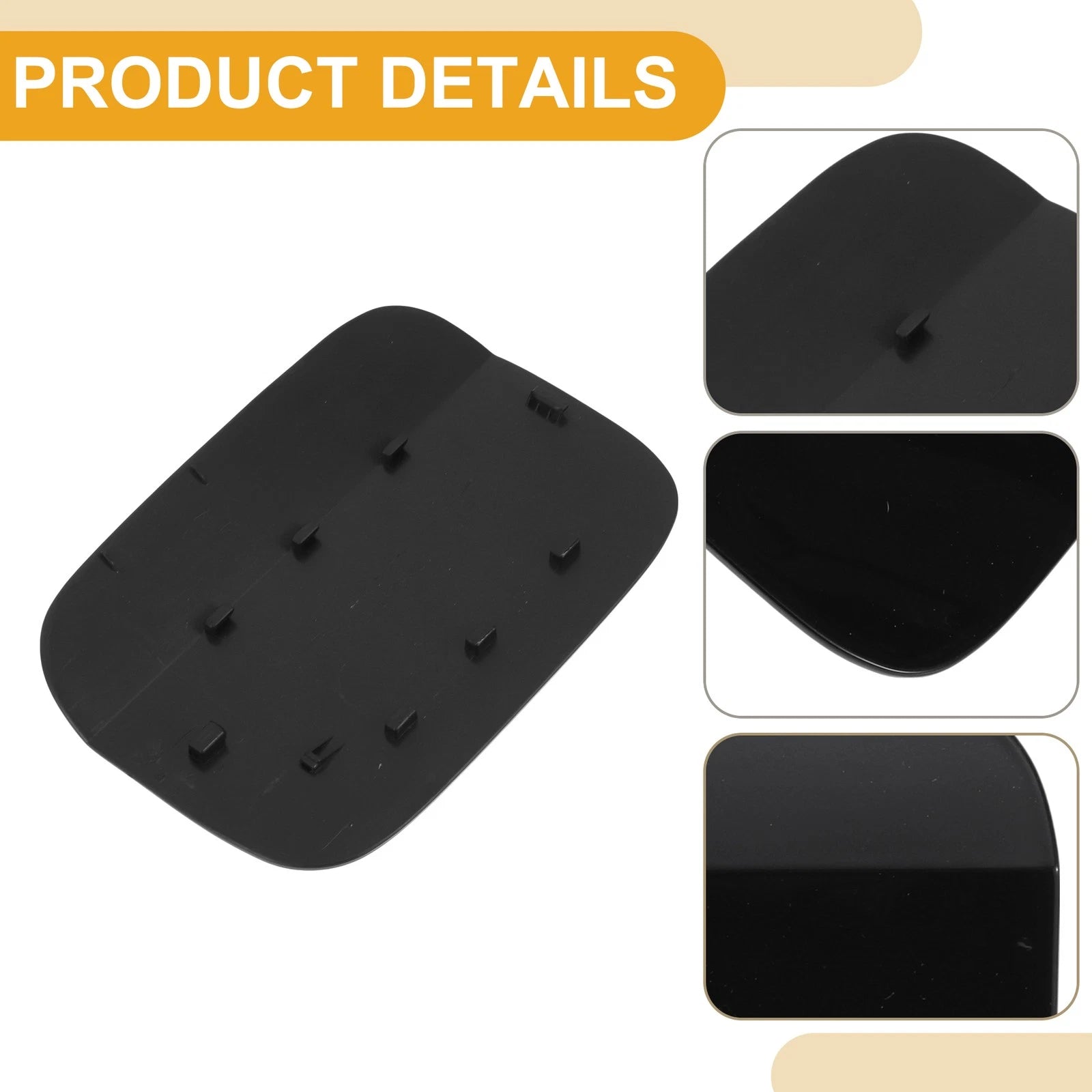 Fuel Tank Door Cap for Volkswagen Passat (2011–2018) Clip Type No.561809857 Black