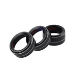 Black AC Climate Control Knob Ring Covers for Mazda 3, CX-5 (2014-2019)