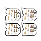 4x Carburetor Repair Kit for Kawasaki GPX600 GPX750 ZX600C ZX750 (1988-1997)