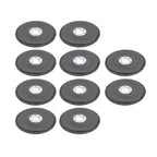 Set of 10 Flap Discs for Angle Grinder (4.5 x 7/8", 60 Grit)