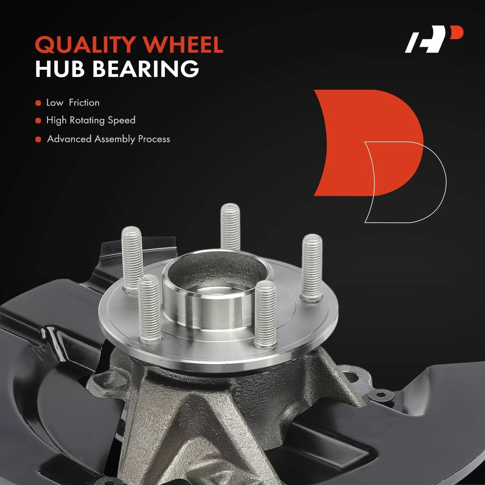 Front Left Steering Knuckle & Hub Bearing for Ford Escape (2013-2019)