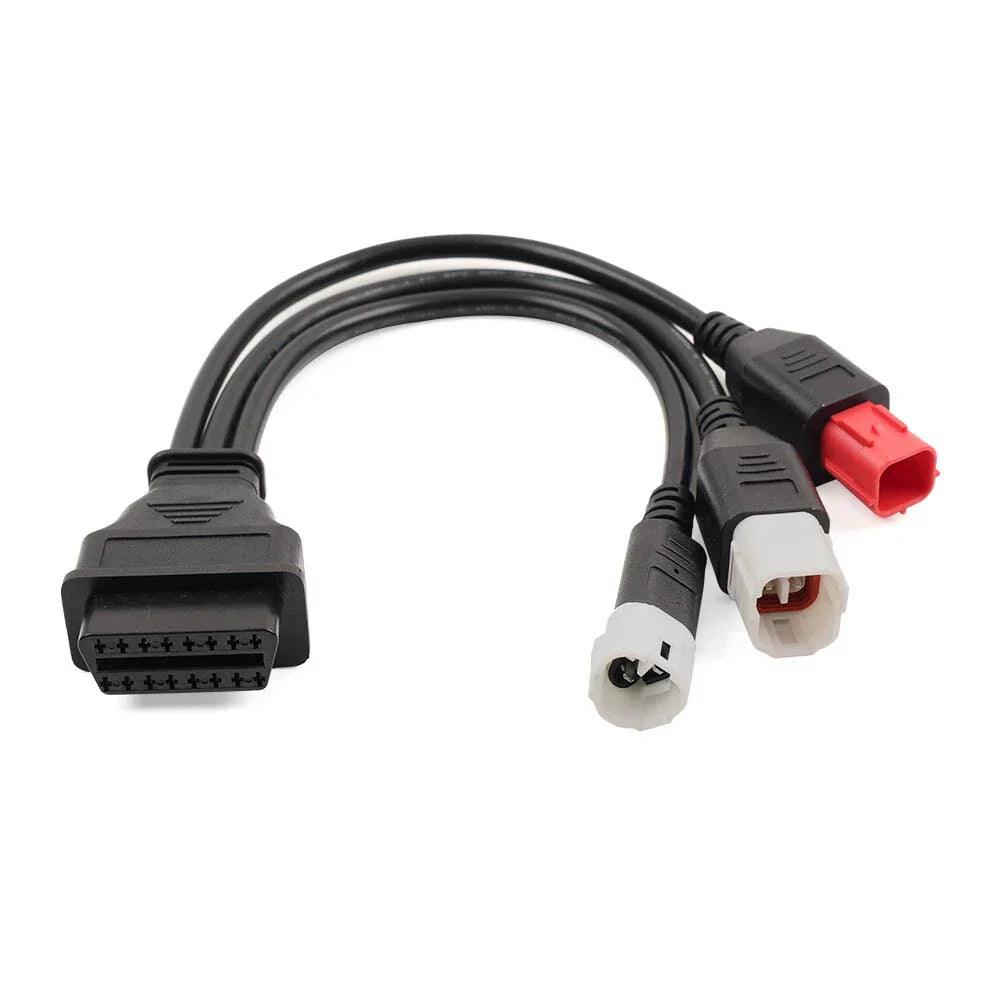 3pin 4pin 6pin OBD2 Diagnostic Adapter Cable for Yamaha Motorcycle