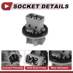 Rear Fog Light Socket Wiring for Toyota Prado 4000 2700 (No. 8158560240)