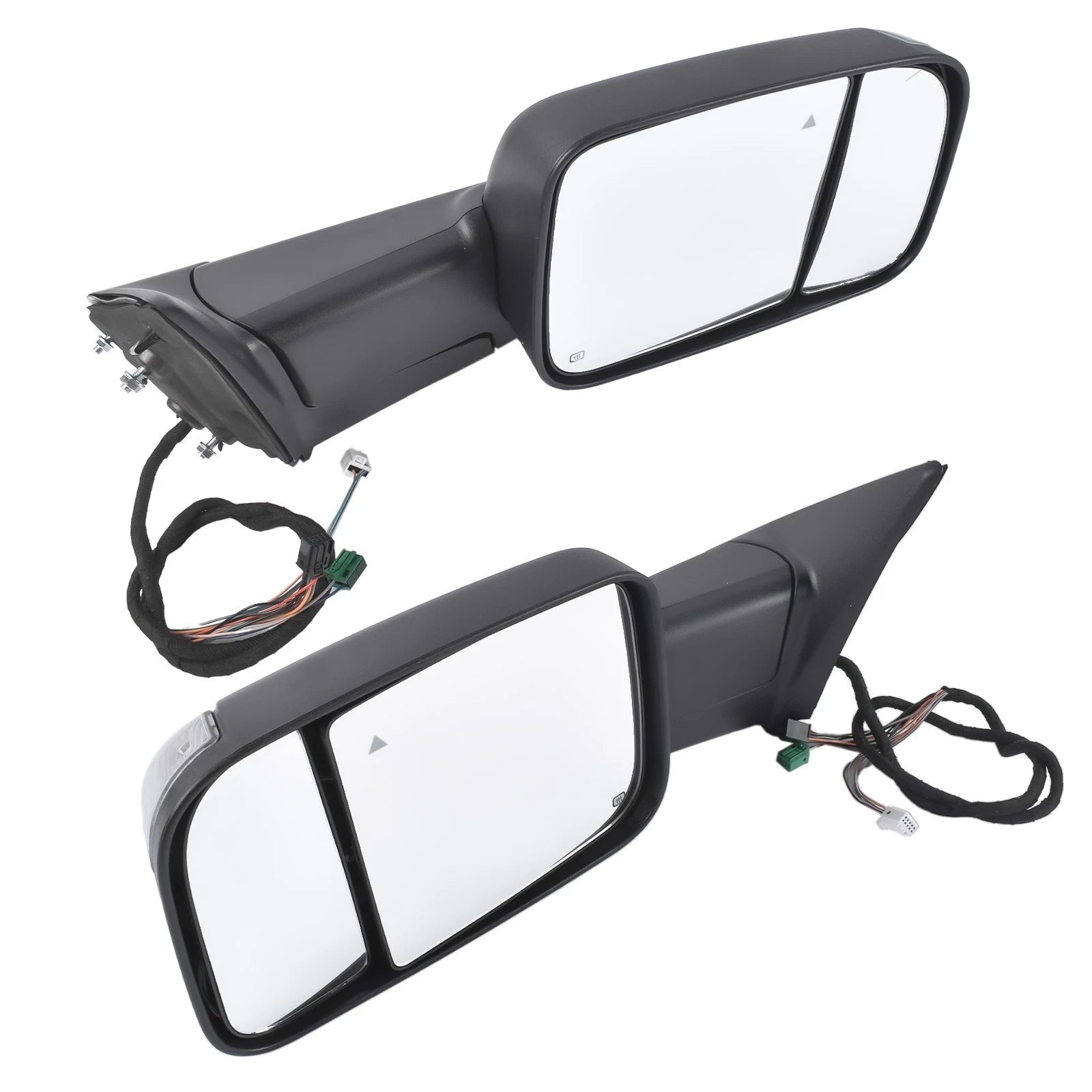 Set of 2 Power Heated Towing Mirrors for Ram 2500 3500