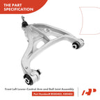 6X Front Control Arm with Ball Joint Tie Rod End for Ford F-150