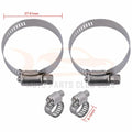 Radiator for Dodge Grand Caravan (2008–2019) 13064 w/ Universal Hose Clamps