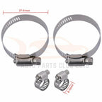 Radiator for Dodge Grand Caravan (2008–2019) 13064 w/ Universal Hose Clamps