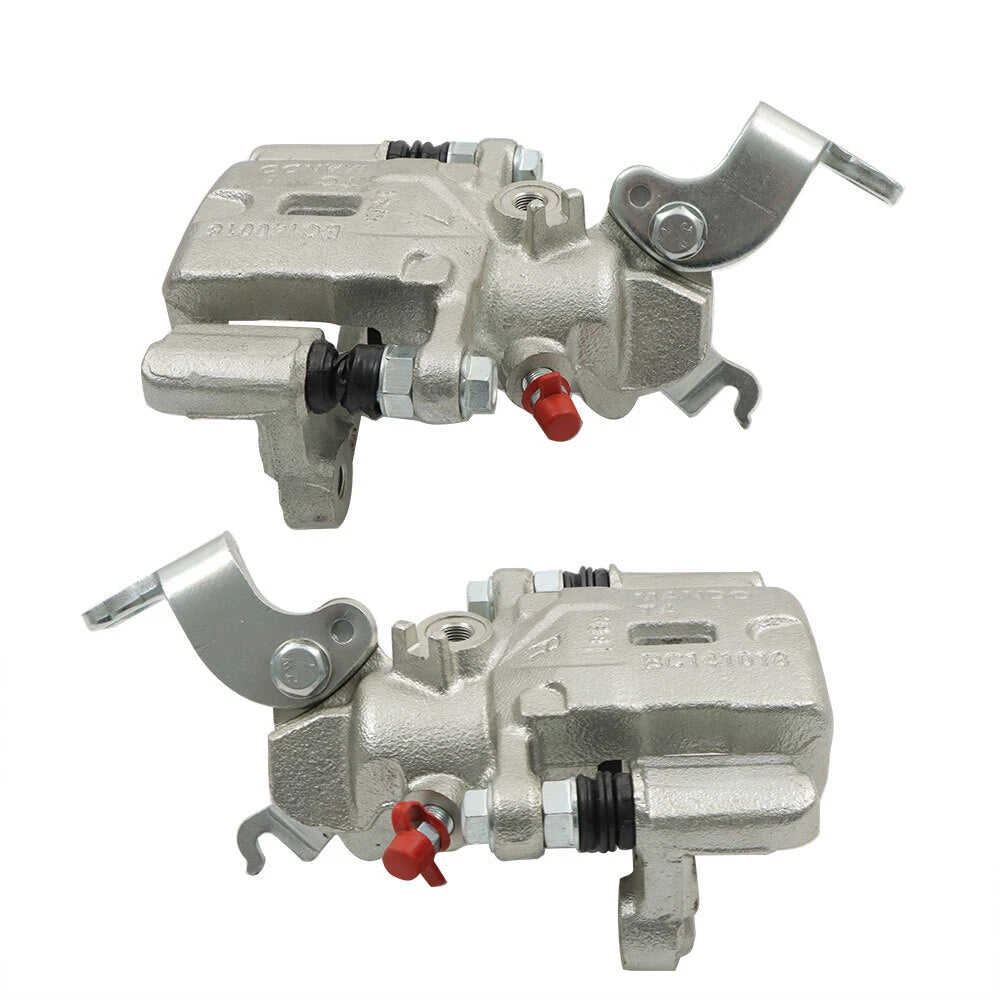 2PC Brake Caliper with Bracket for Hyundai Tiburon (2004–2008) & Kia Spectra (2005–2009)