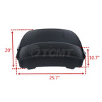 Matte Chopped Trunk Mount Rack for Harley Touring Electra Street Glide (2014–2026)