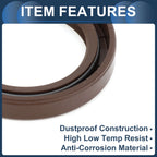 1 Pc Front Crankshaft Oil Seal for Mitsubishi Eclipse (1990–2012) MD372536