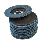 100-Pack 4.5''x7/8'' Zirconia Flap Disc Sanding Grinding 80 Grit T29